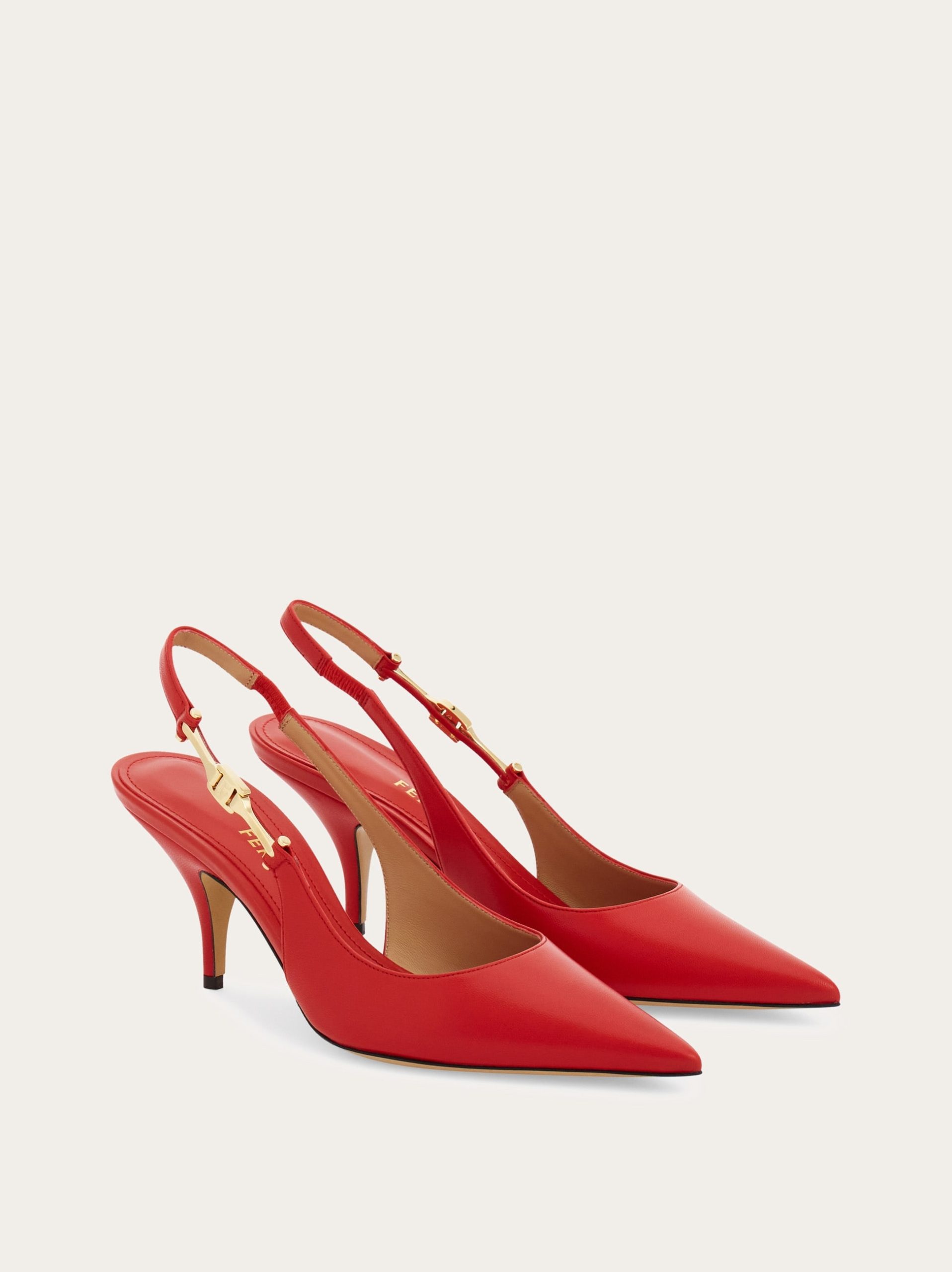 Ferragamo F buckle slingback pump - Image 6